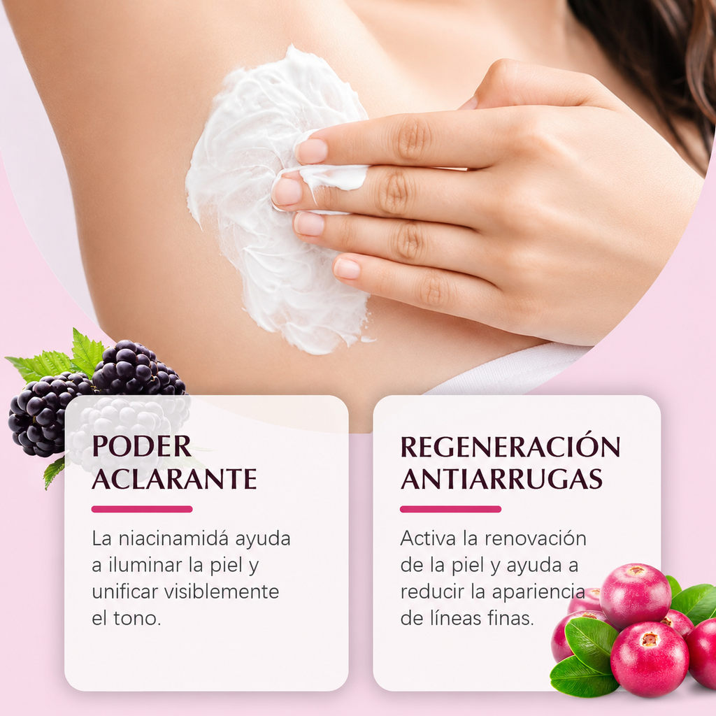 Crema Corporal Iluminadora y Correctora de Tono en Zonas Oscuras