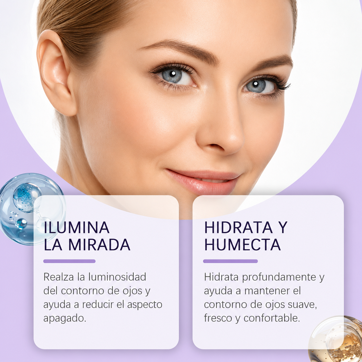 Parches Premium para Contorno de Ojos con Caviar y PDRN