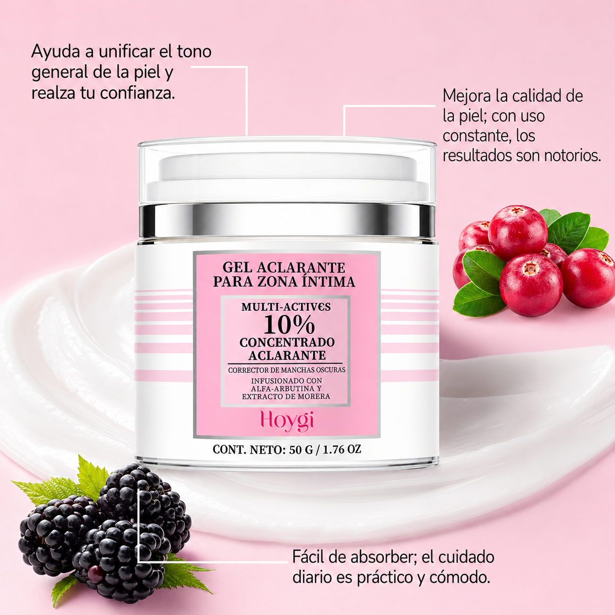Crema Corporal Iluminadora y Correctora de Tono en Zonas Oscuras