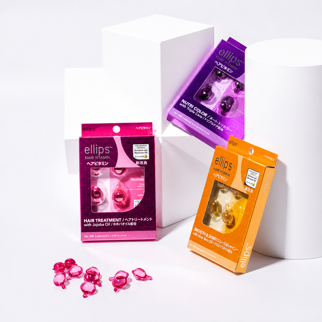 Caja de Sérum Vitaminado de Aceites Esenciales para el Cabello