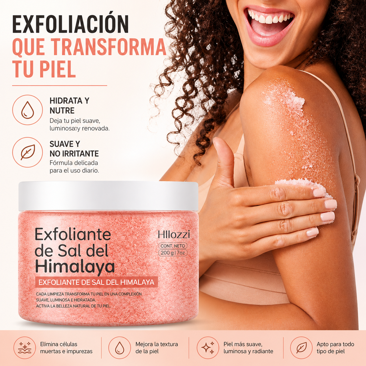 Exfoliante Corporal con Sal del Himalaya
