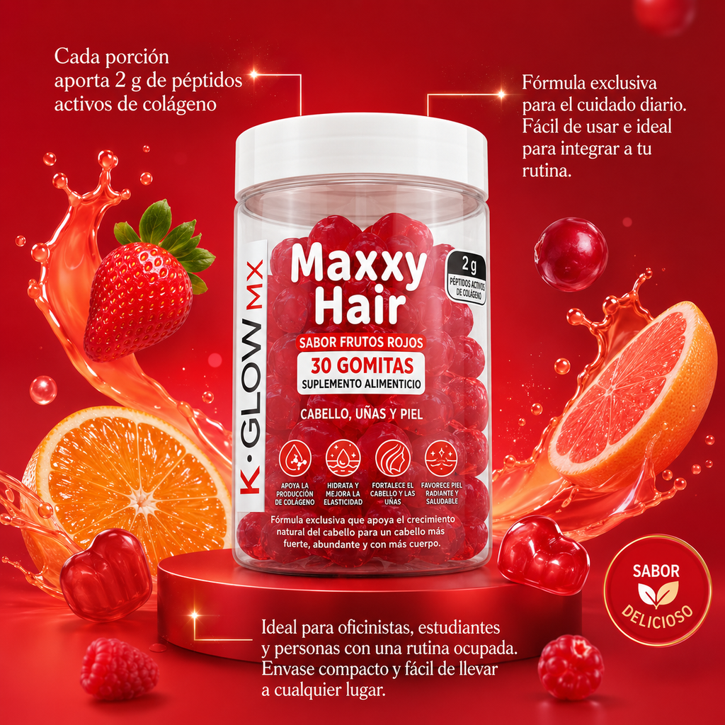 Gomitas para el Cuidado del Cabello