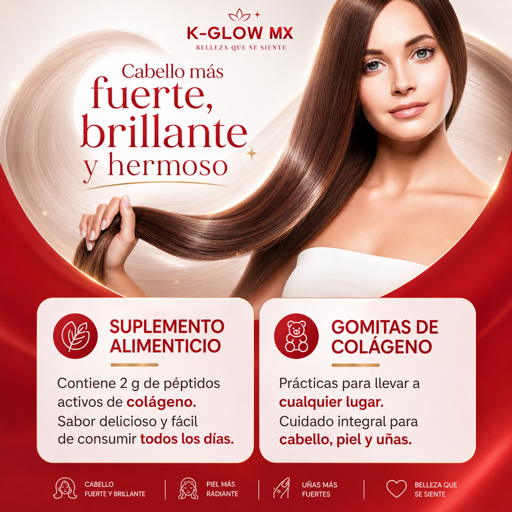 Gomitas para el Cuidado del Cabello
